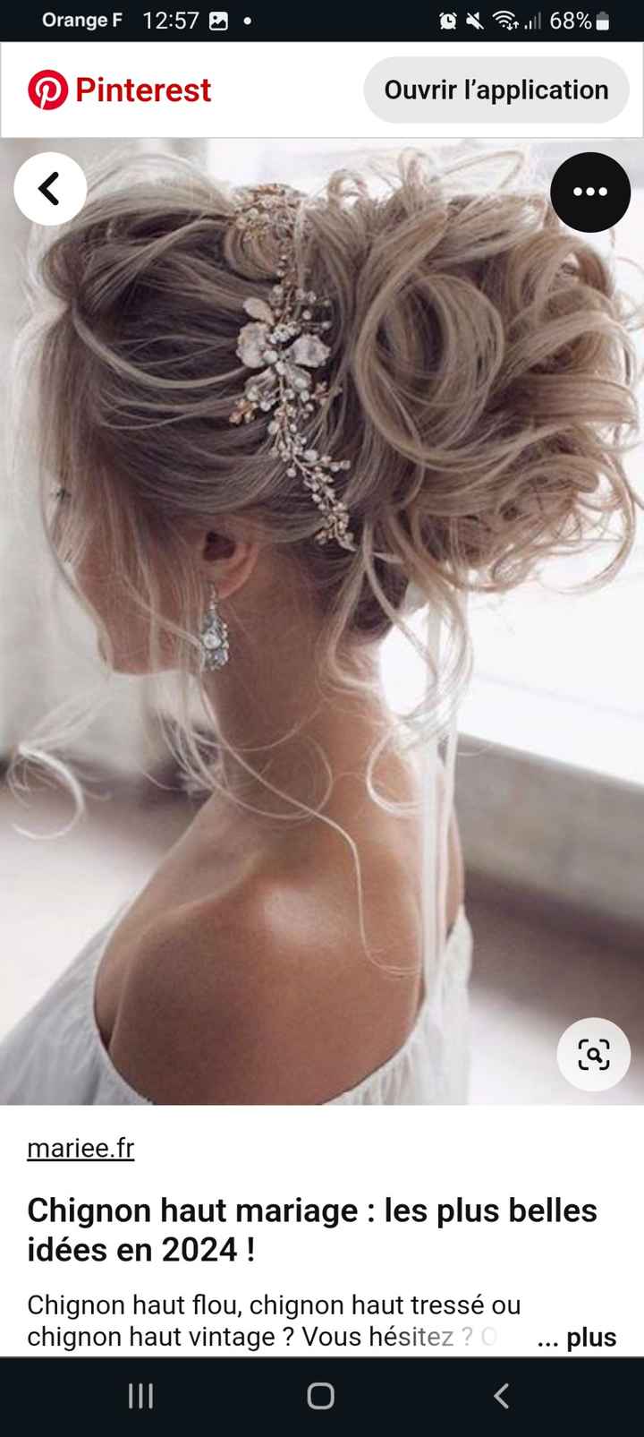 Coiffure nuptiale, avec ou sans accessoire ? Catégorie du mois, spéciale beauté - 1