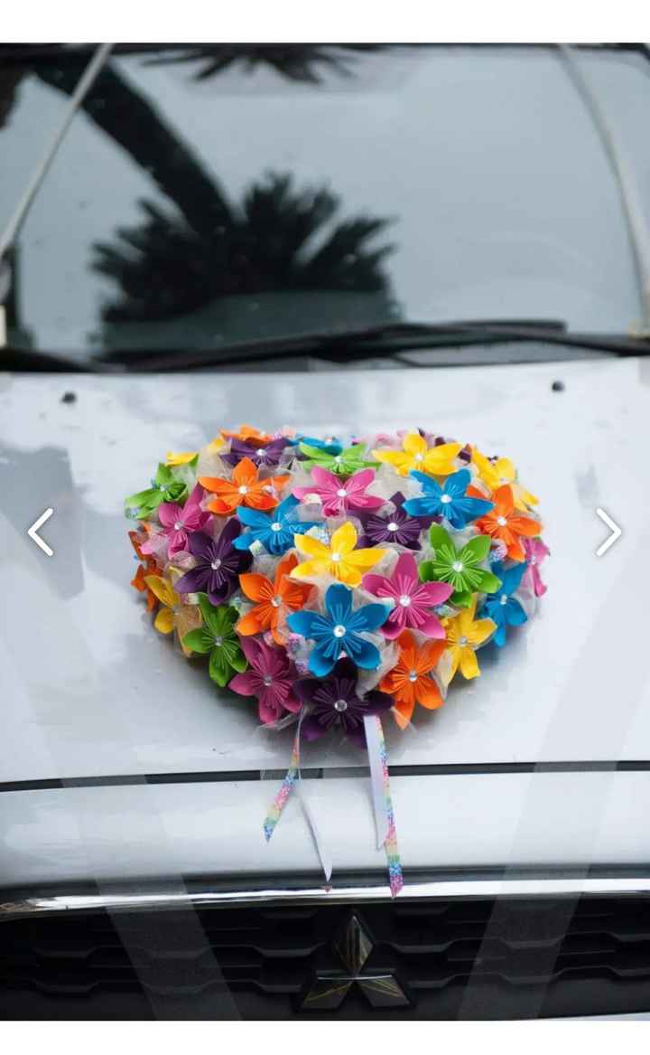 Décoration voiture mariage - 1