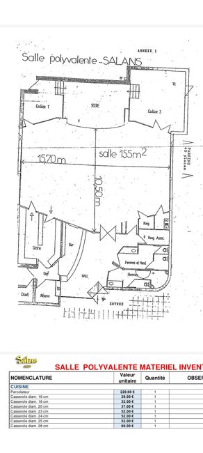 Espace entre les tables 1