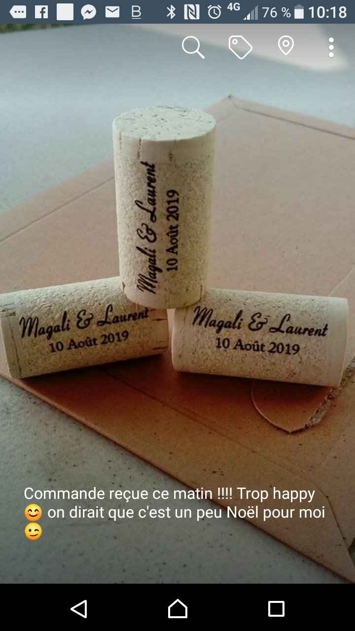 bouchons de vin personnalisé