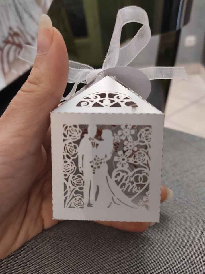 Porte alliance et boîte dragées - 4