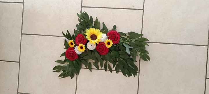 Compo fleurs pour arche terminée 💪 - 2