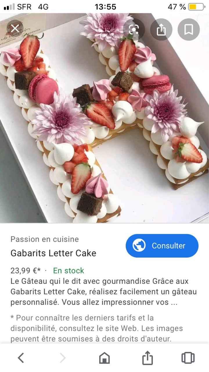 Idée pour le dessert de mariage - 2