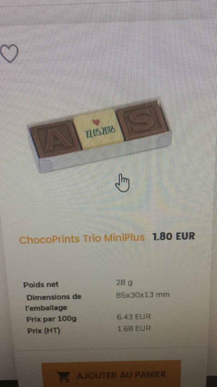 Cadeaux des invités. - 1