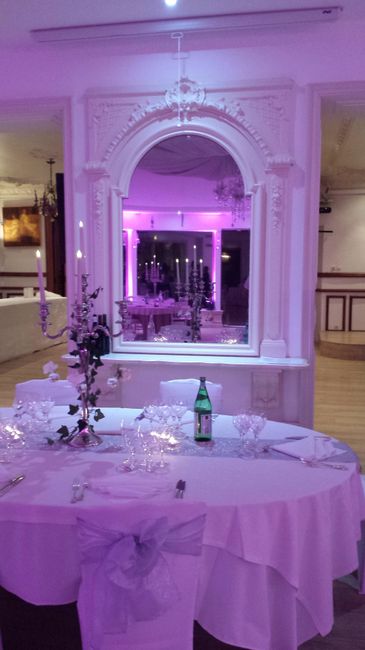 Emplacement table d'honneur