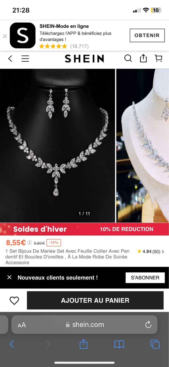 Bijoux mariée - 1