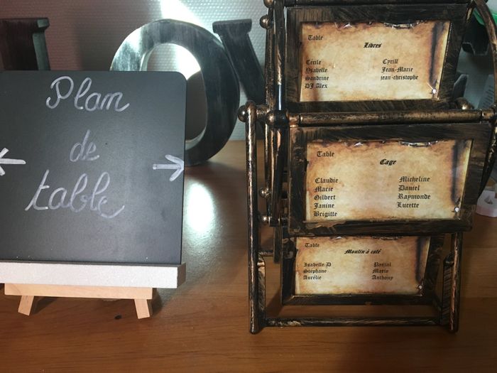 Plan de table ok 👌 - 2