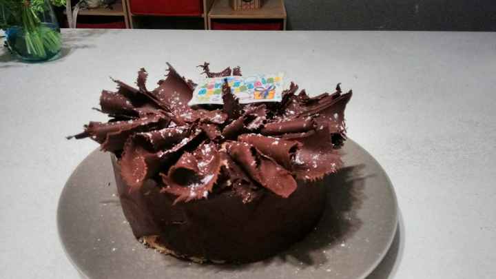 Moitié de pièce montée faite !! - 2