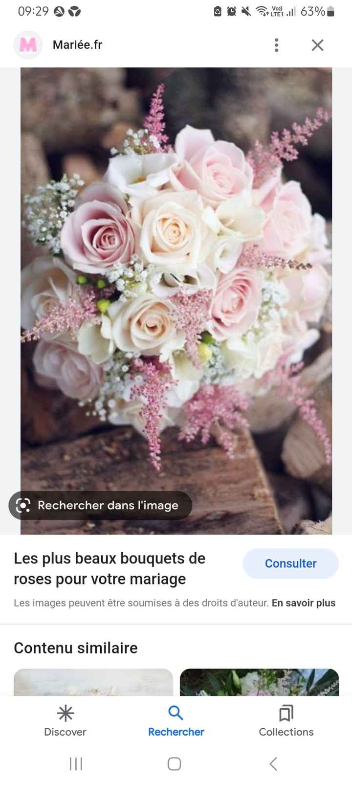 Le bouquet 💐  de la mariée - 1