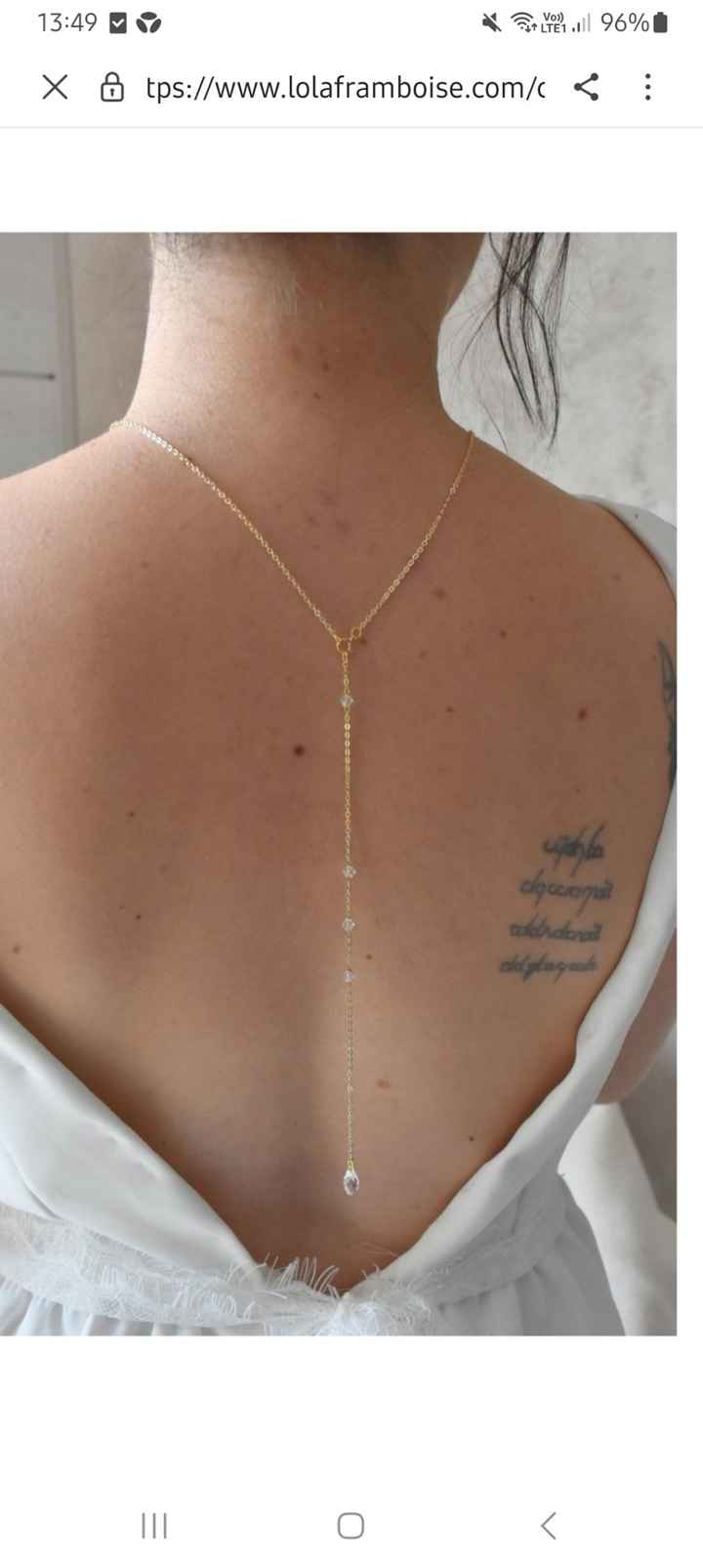 Collier de dos - 1