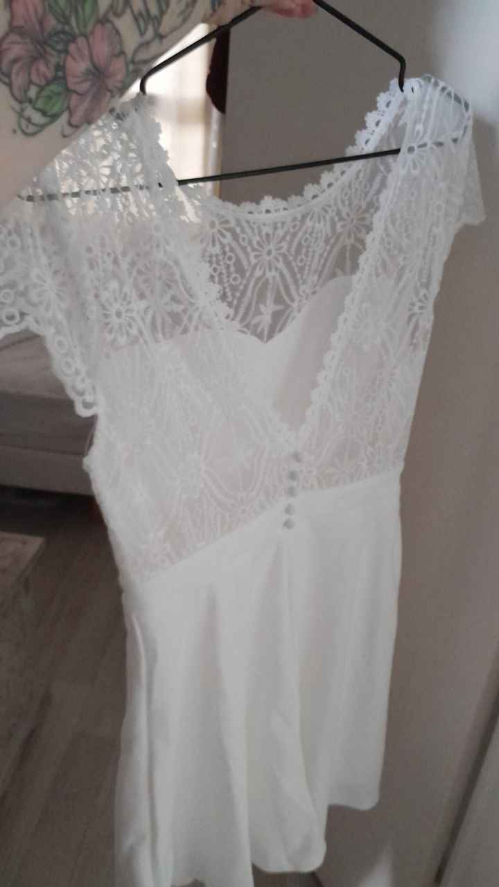 Robe de pacs reçue - 2