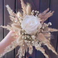 Bouquet de mariée bohème - 1