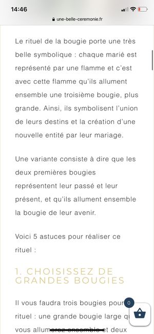 Cérémonie laïque - 1