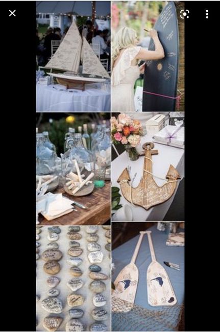 Mariage thème bohème en lien avec le littoral (mer, océan) - 1