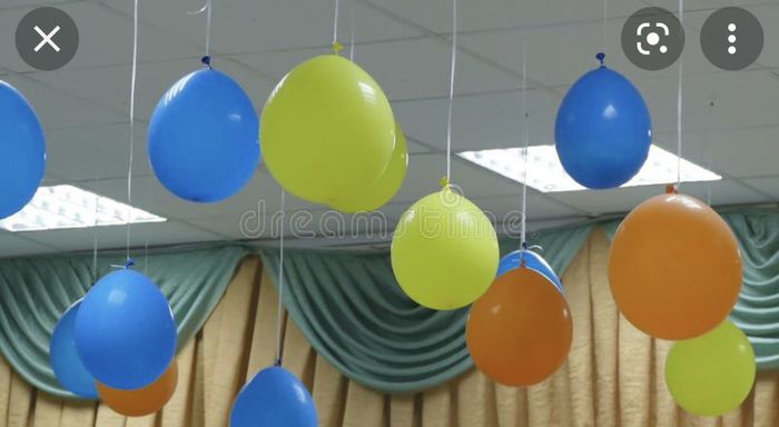 Idée pour accrochés des ballons au plafond 😁 - 1