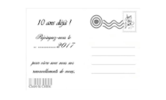 Faire-part renouvellement de voeux - 1