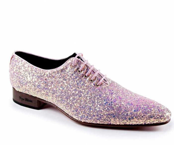 Chaussures marié rose - 1