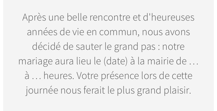 Faire-part - 1