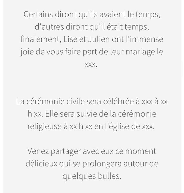 Faire-part - 2