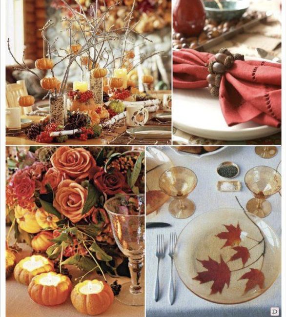 Mariage sur le thème de l'automne - 1