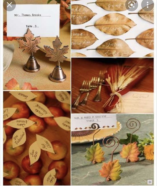 Mariage sur le thème de l'automne - 5