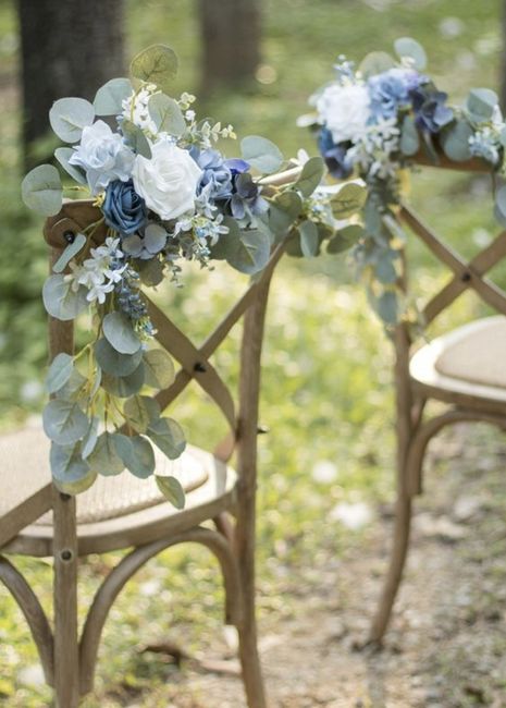 Décoration mariage bleu - 7