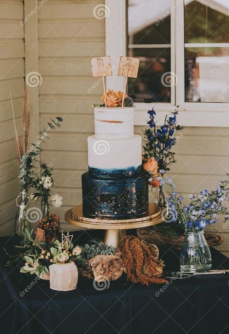Décoration mariage bleu - 9
