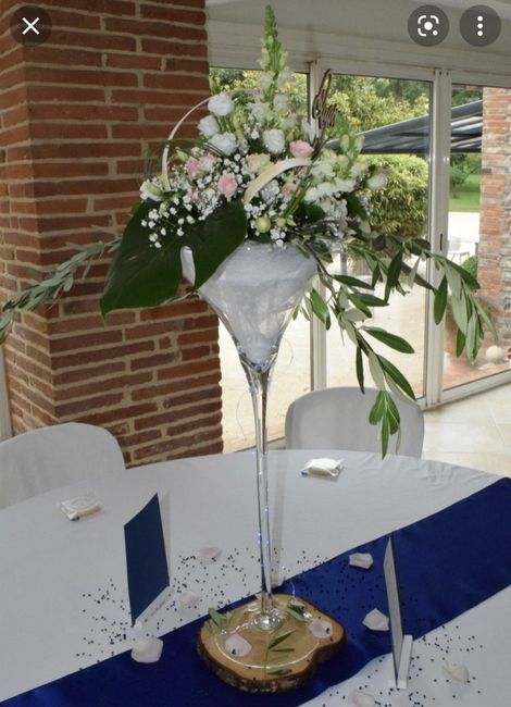 Décoration mariage bleu - 15