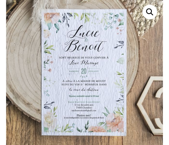 🎁 pour les invités - 1