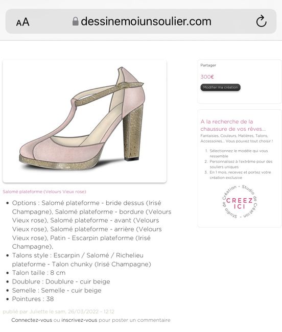 Choix des chaussures 2