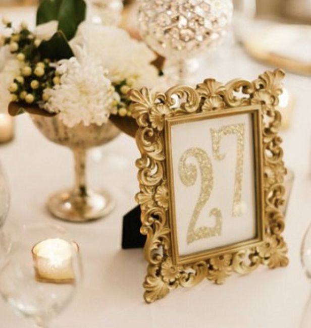 Numéros de tables 1