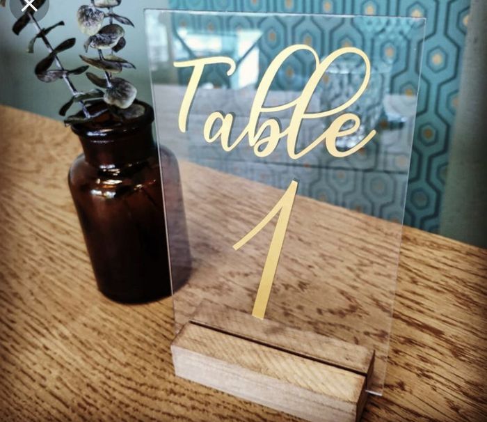 Numéros de tables 3