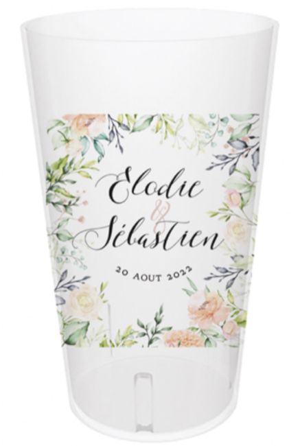 Gobelets mariage 💒 1
