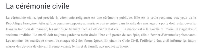 Ça vous tente un mariage purement traditionnel ? 15