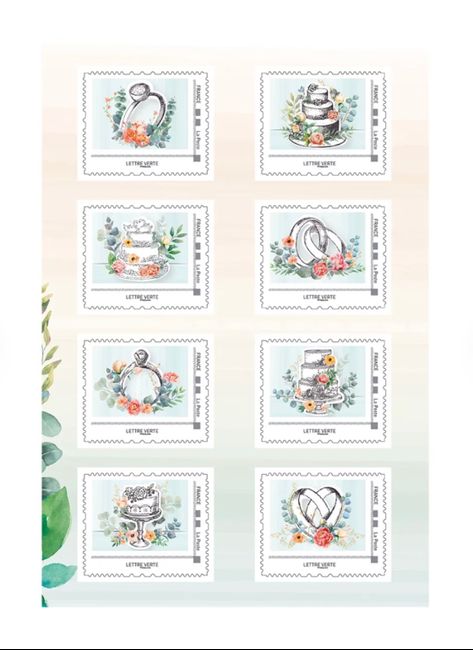 Timbre pour faire part 2