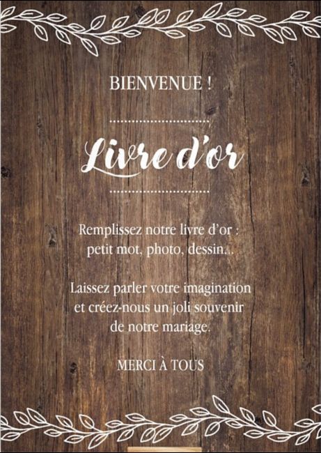 Livre d'or personnalisé 3