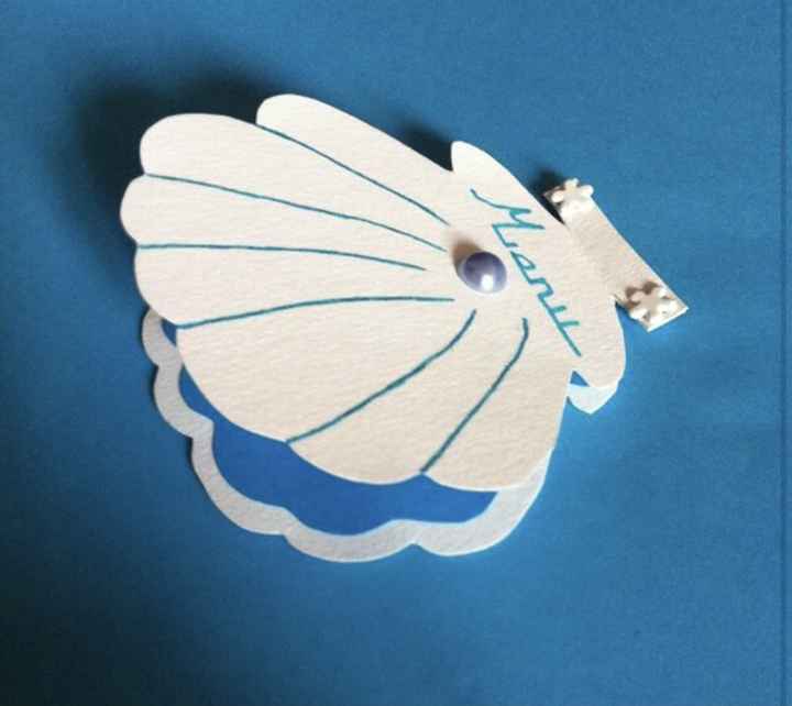 Fabrication de présentation menu sur table 9