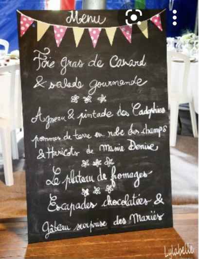 Plan De table thème guinguette 4