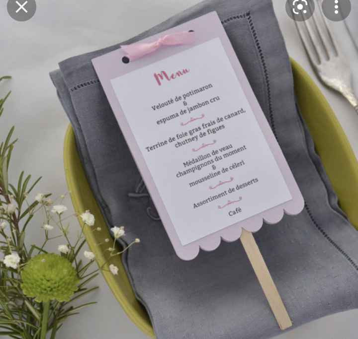 Porte menu boule ? 2
