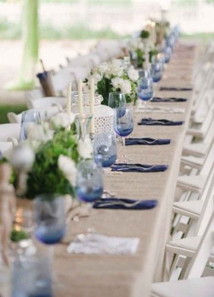 Décoration mariage bleu 15