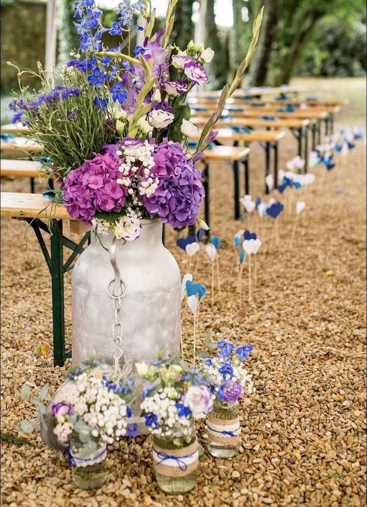 Décoration mariage bleu 19