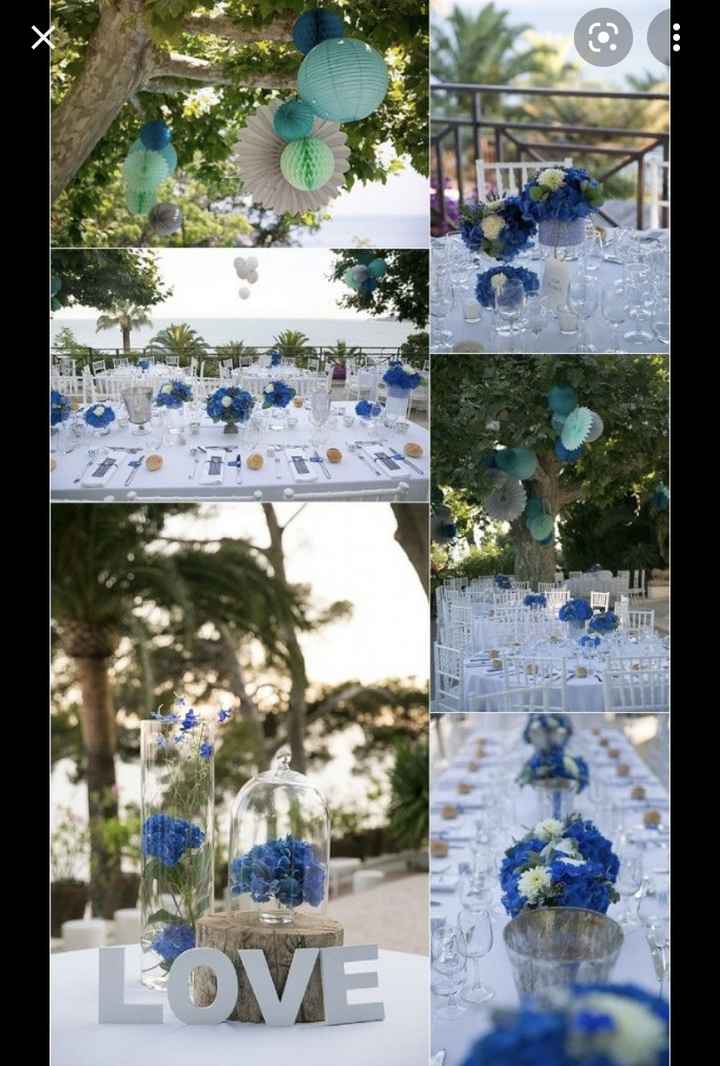 Décoration mariage bleu 21