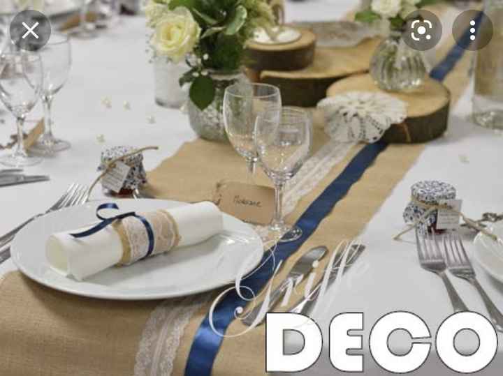Décoration mariage bleu 22
