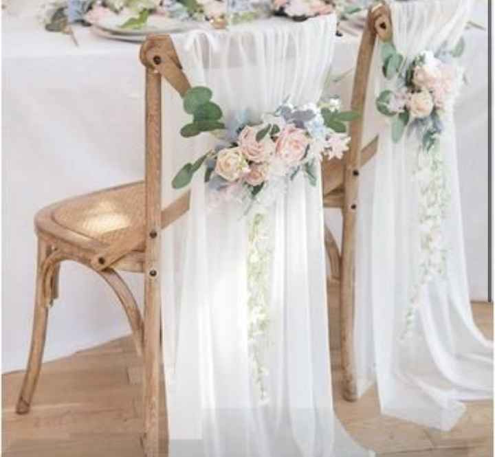 Noeud de chaise thème champêtre 8