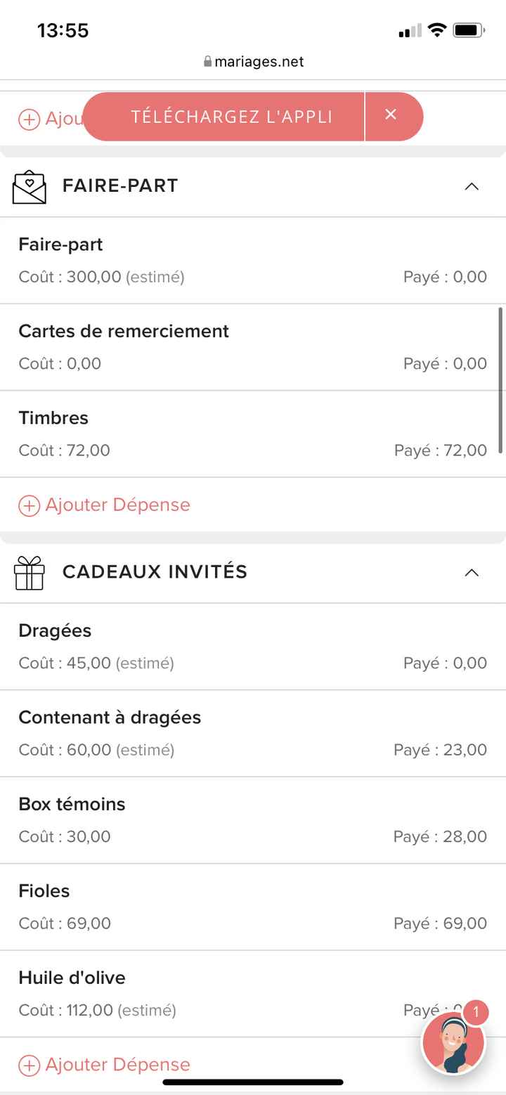 Quel budget ? 3