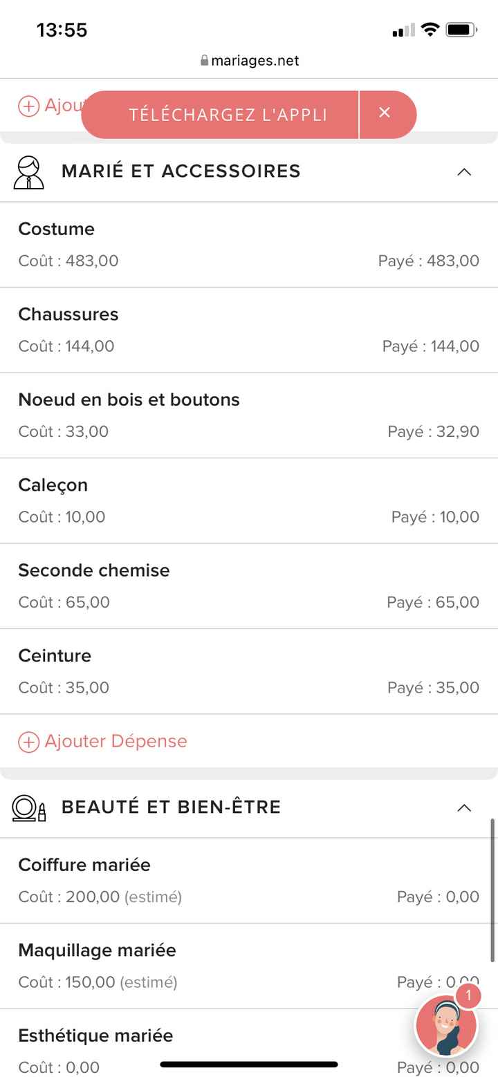 Quel budget ? 7