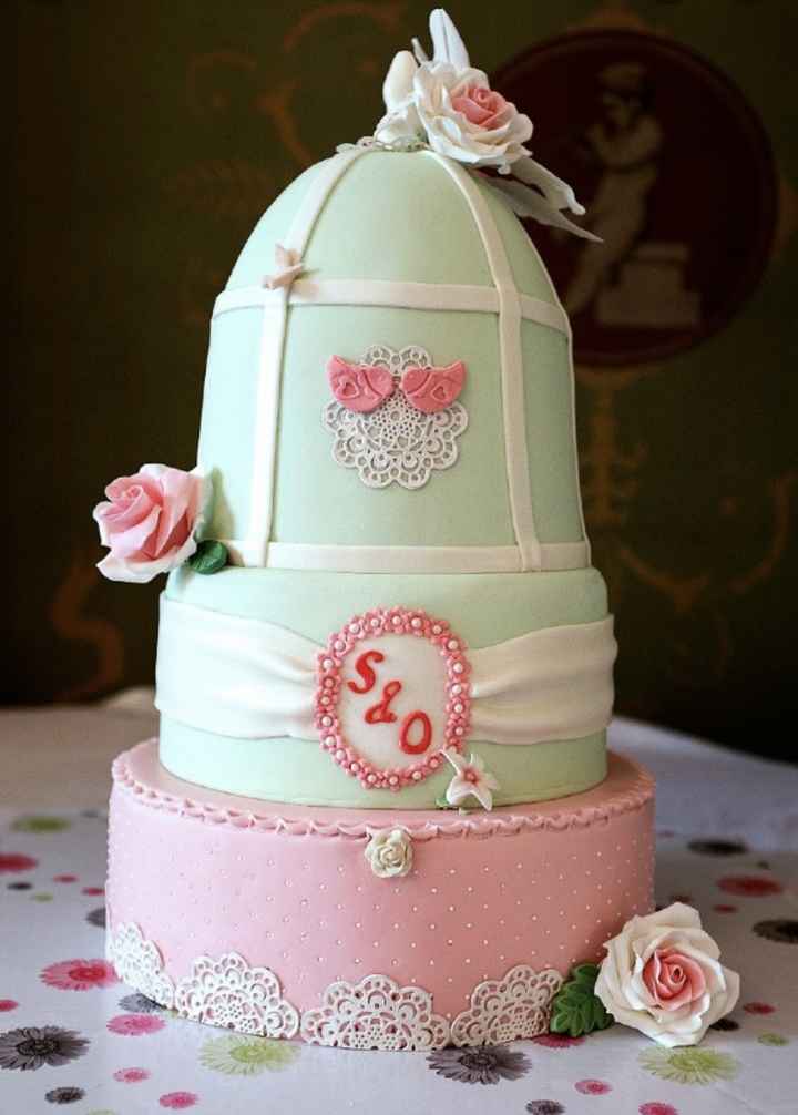 Gâteaux thème champêtre vintage - 1