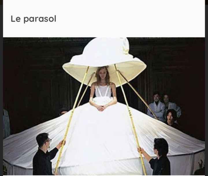 Robe de mariée tendance 1er avril 🐟😂 - 3