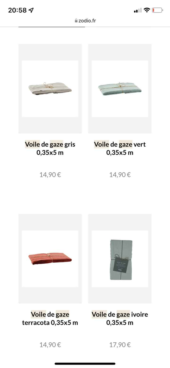 Mes derniers achats - 1