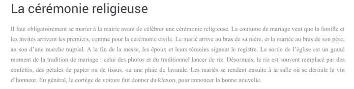 çA vous tente un mariage purement traditionnel ? - 17